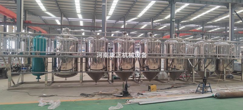 30吨植物油精炼设备